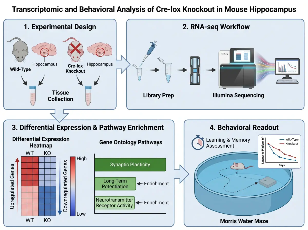 Graphical abstract for an RNA-seq study