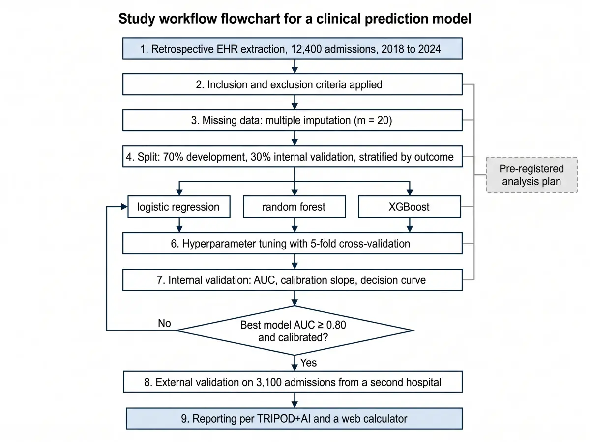 Machine Learning Study Workflow